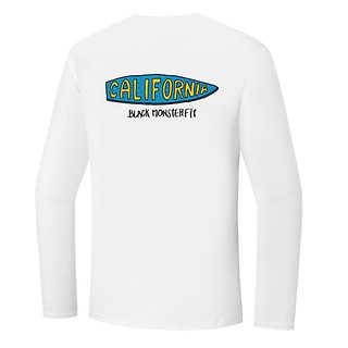 #IVORY / CALIFORNIA RASH GUARD LONG SLEEVES M