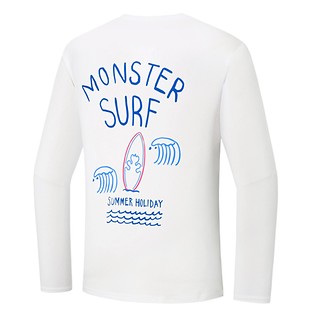 #IVORY / MONSTER SURFING RASH GUARD LONG SLEEVES XL