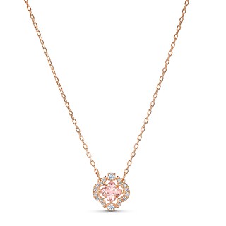 UNA:NECKLACE CL CZMO/ROS