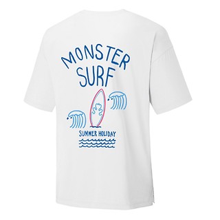 #IVORY / MONSTER SURFING RASH GUARD SHORT SLEEVES XL